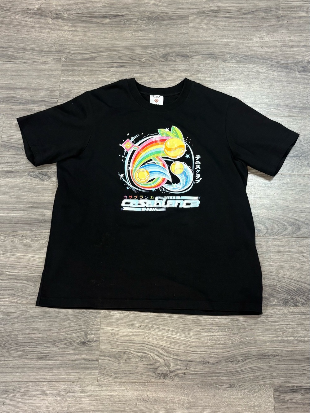 Casablanca manga tennis ball tee